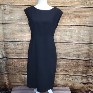 Anthropologie Maeve Little Black Dress sz 10